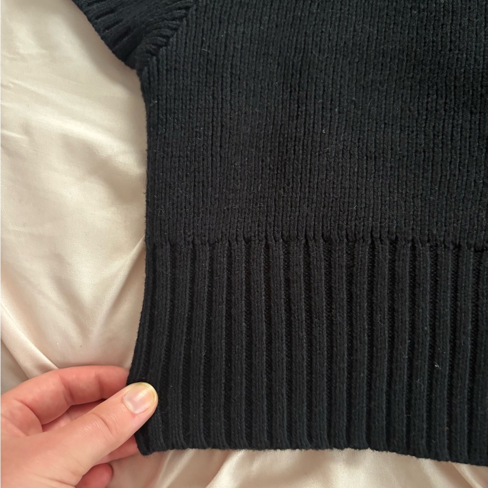 NWT PacSun Black Sweater Shirt - Picture 6 of 6